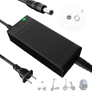 54.6V Smart Charger for 48V Lithium Batteries - UL Certified, Fast Charging with Multi-Saf