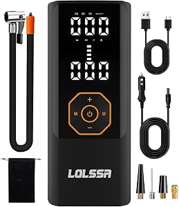 Tire Inflator Portable Air Compressor Air Pump for Car Tires Cordless Electric 180PS for C