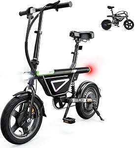 AYOLNY Electric Bike for Adults, 1500W/1000W Peak Motor 26" Ebike & 14" Fold