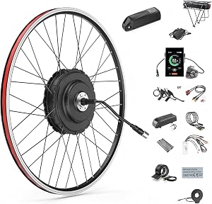 BAFANG Ebike Conversion Kit 48V 500W/750W Rear Hub Motor with LCD