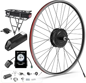 BAFANG 48V 500W Rear Hub Motor Kit Electric Bicycle Conversion Kit for