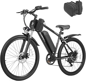 Hoverfly Electric Bike for Adults, 26"/16" Models, 750W/500W Peak Motor, Up to 2