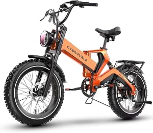 1000W(Peak 2000W)Folding Electric Bike for Adults,35MPH 100Mile,48V 25Ah Removable Battery