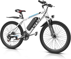 Vivi Electric Bike for Adults, Peak 750W Ebike 26" Electric Mountain Bike, 20MPH Adul
