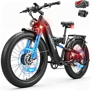 YHAAYH 8000W Dual Motor Electric Bike for Adults, Ebike 55 MPH, 52V 30AH, E-Bike 120Miles,