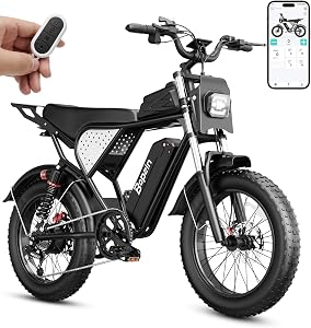 Bopzin Electric Bike for Adult 1500W-2000W Peak Motor, 48V 20-25AH Removable Large Battery