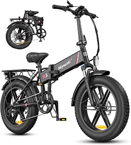 Miyazaki Folding Electric Bike for Adults, Space Aluminum Frame,1000/1500w Brushless Motor