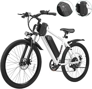 Hoverfly Electric Bike for Adults, 26"/16" Models, 750W/500W Peak Motor, Up to 2