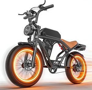 ASKGO Electric Bike for Adults, 2500W Peak Motor, 32MPH & 100 Miles, 48V 20Ah Large Ba