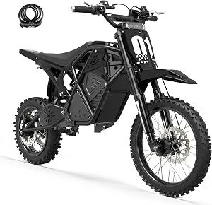 ESKUTE Electric Dirt Bike for Teens Adults, Mid-Drive Motor 3500W Peak, Electric Motorcycl